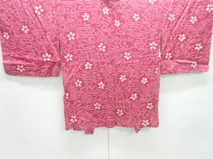 絞り花模様羽織